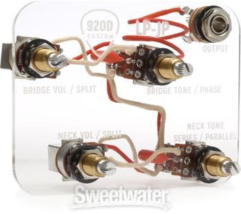 920D Custom Les Paul Wiring Harness with 4 Push-pull Pots