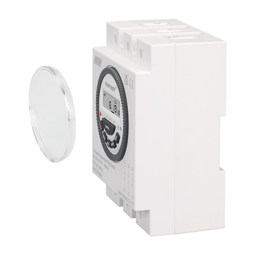 New TM619-380V 3 Phases Backlight 7 Days Programmable Timer Switch Time Relay
