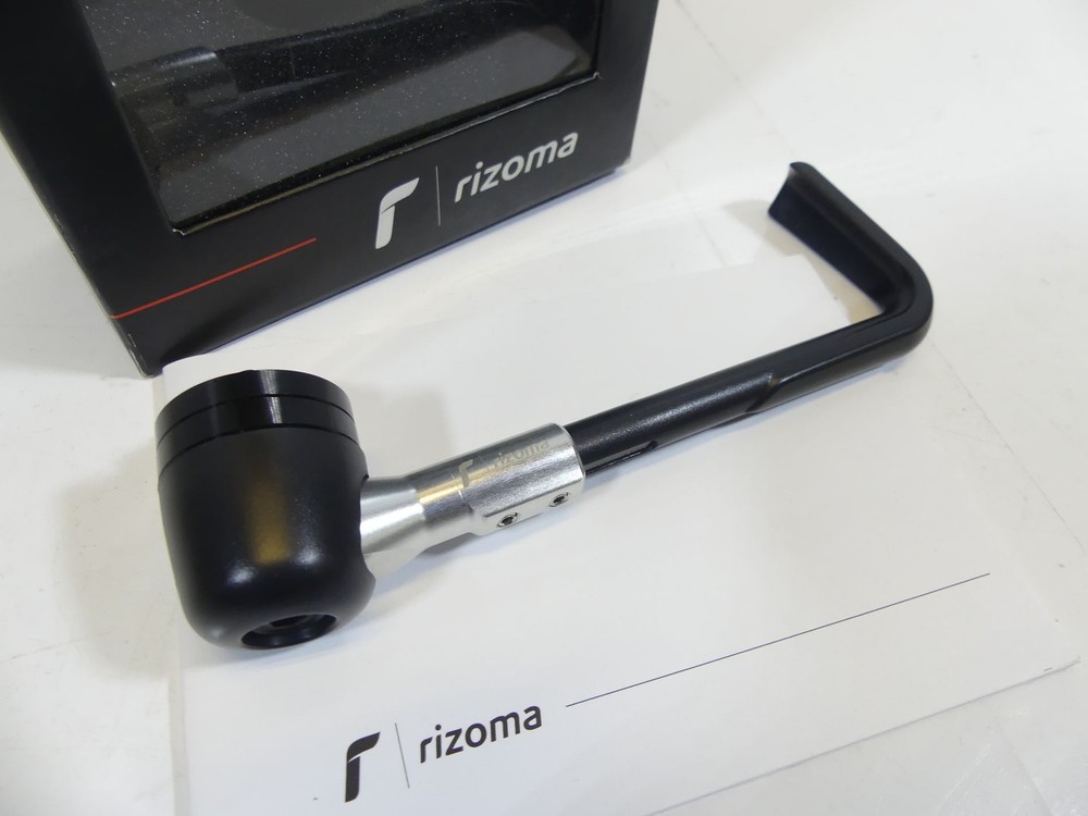 Rizoma LP010A Lever Guards Silver for M6 MM0812