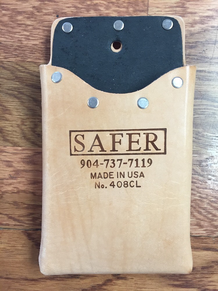 Carpet and Flooring Installer Leather Tool Pouch 408CL