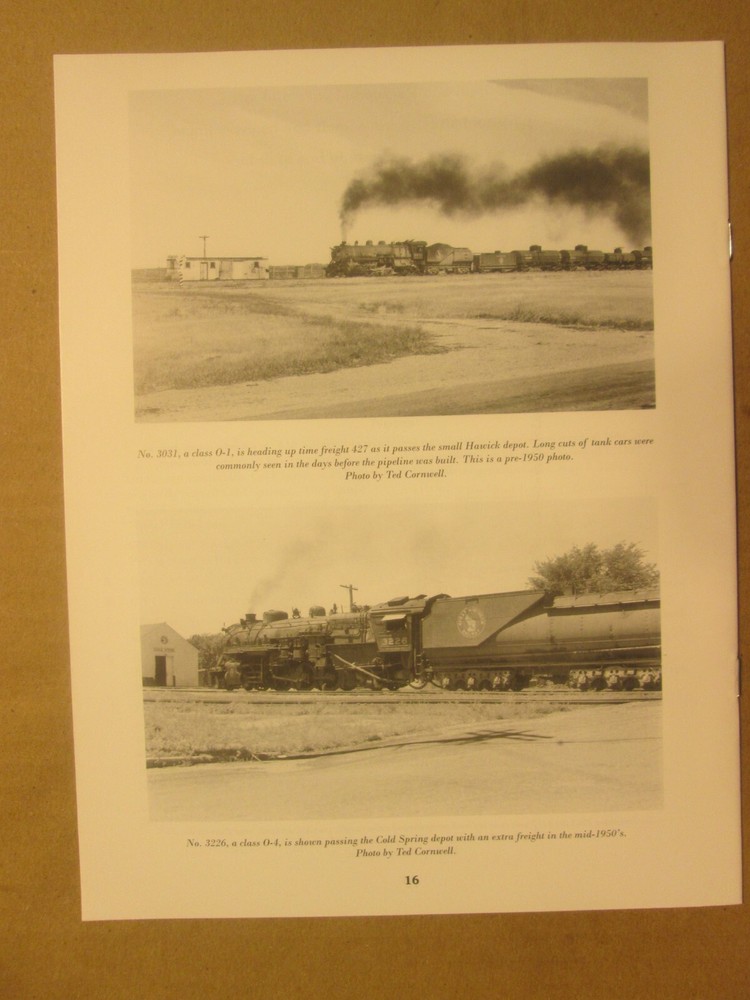 Great Northern Goat Reference Sheet 369 St. Cloud to Willmar Line
