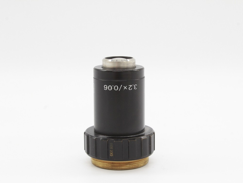 Zeiss Microscope Objective GF Planachromat 3.2x #Ob34