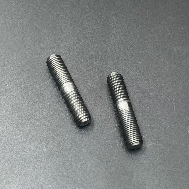 2 Pcs 3056155 Double End Plain Stud Fit For Cummins Engine N14 NT855