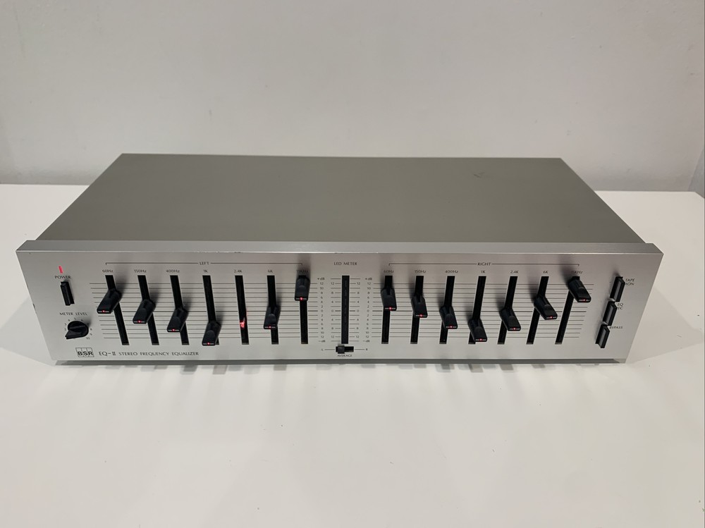 BSR EQ-II STEREO FREQUENCY EQUALIZER