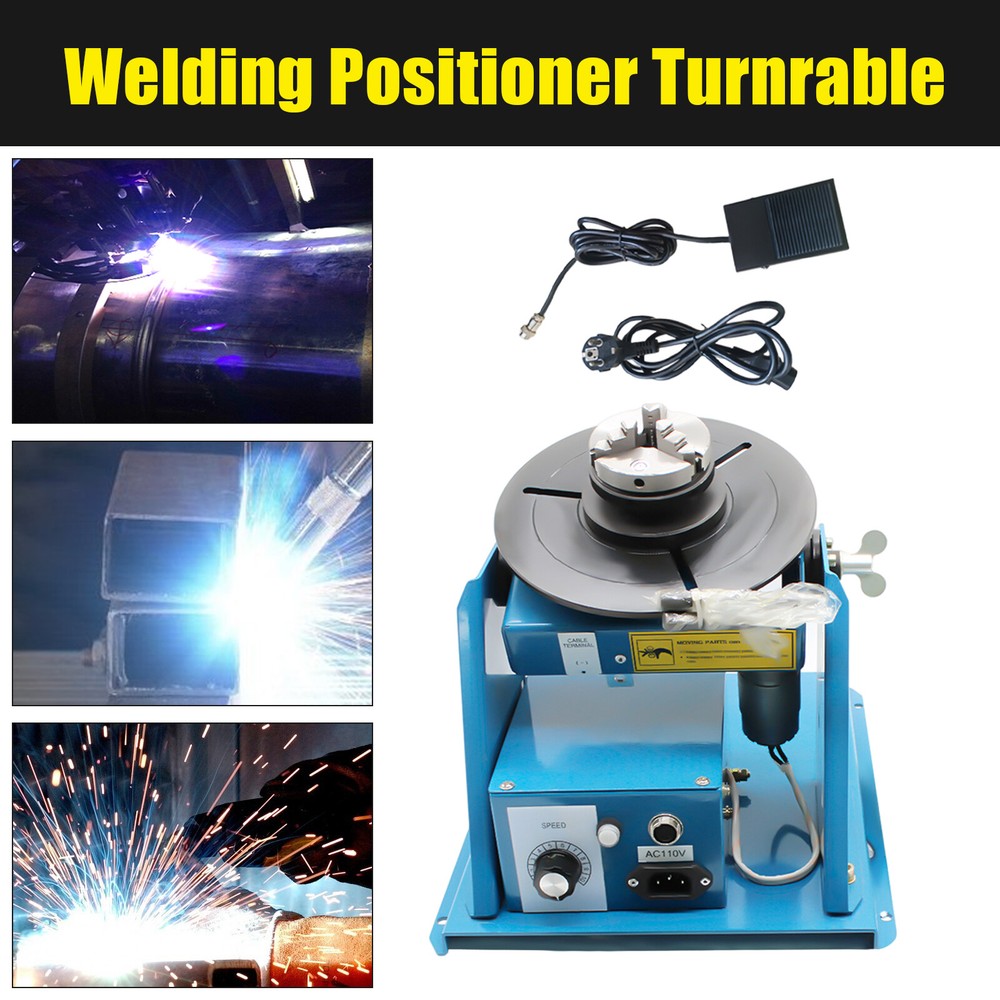 Welding Positioner Automatic Pipe Welding Automatic Rotary Table Positioner 10kg