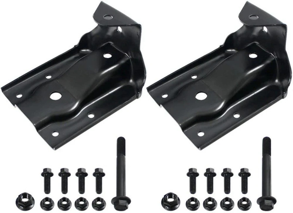 Rear Leaf Spring Hanger Bracket Shackle Kit for Chevy Silverado 1999-2013 GMC