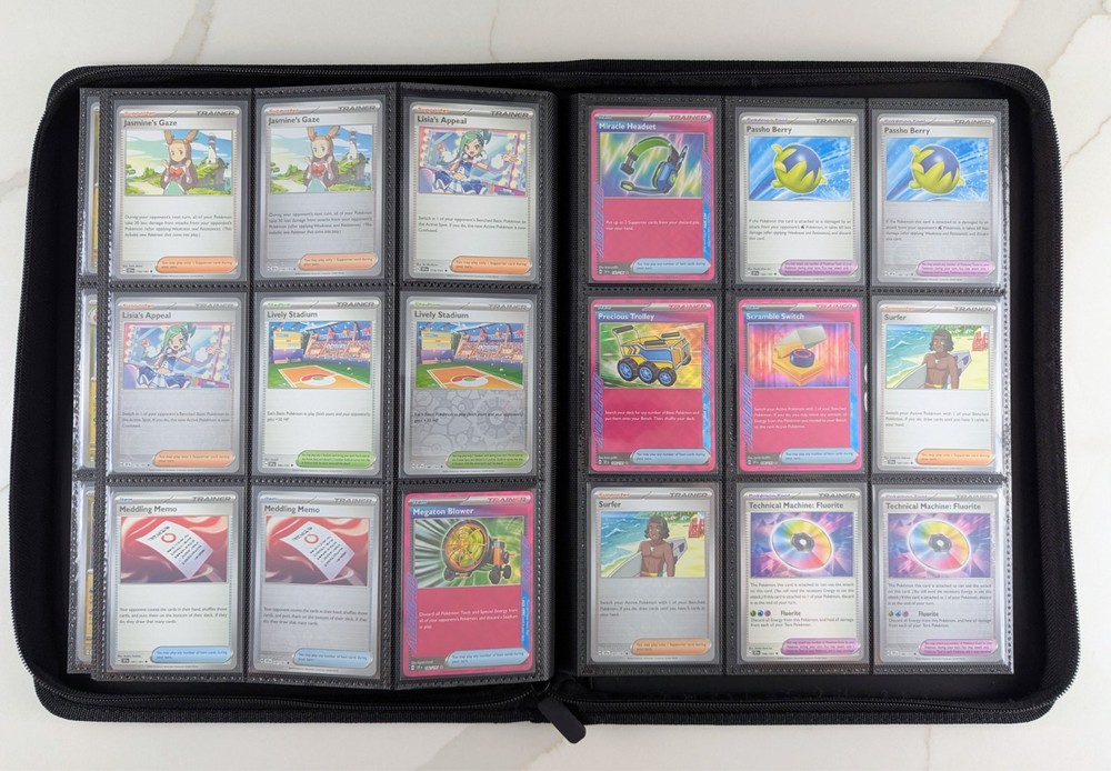 Pokémon Surging Sparks Complete Master Set /w Binder + Promos!