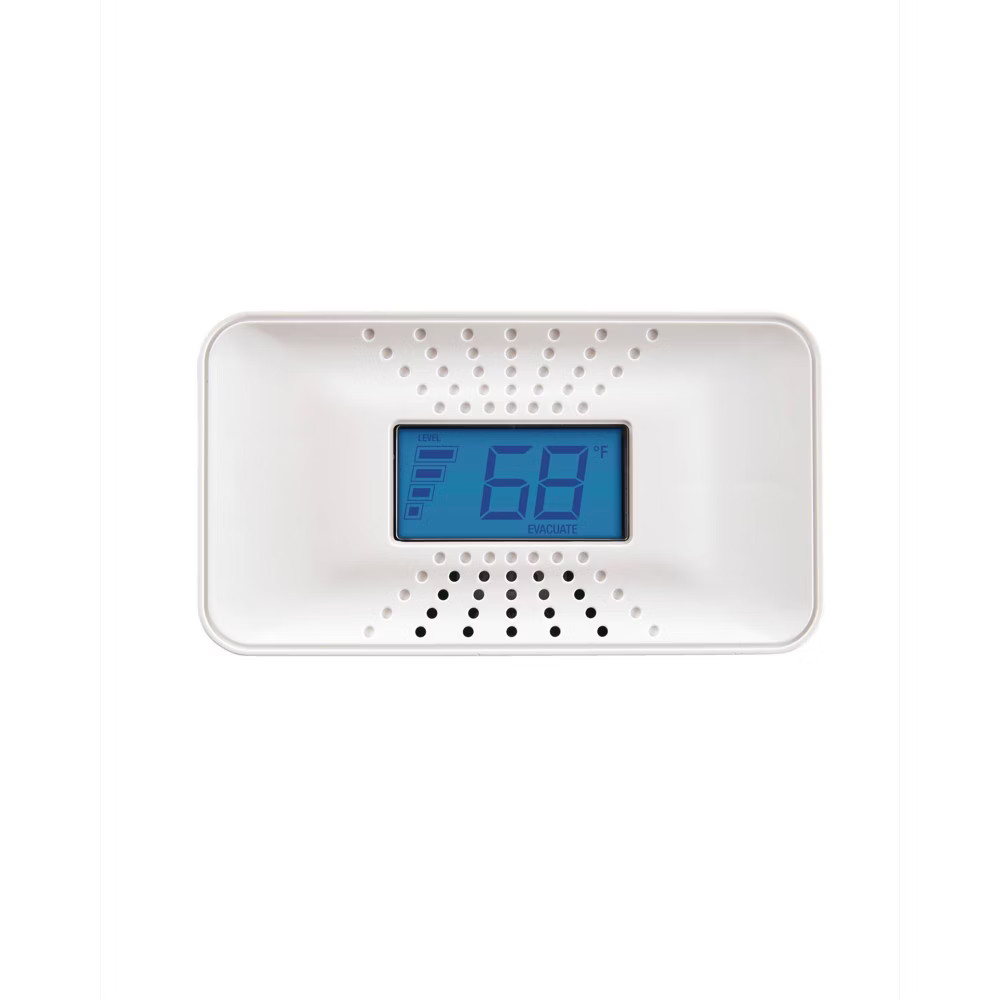 First Alert CO710 Carbon Monoxide Detector with Digital Temperature Display: