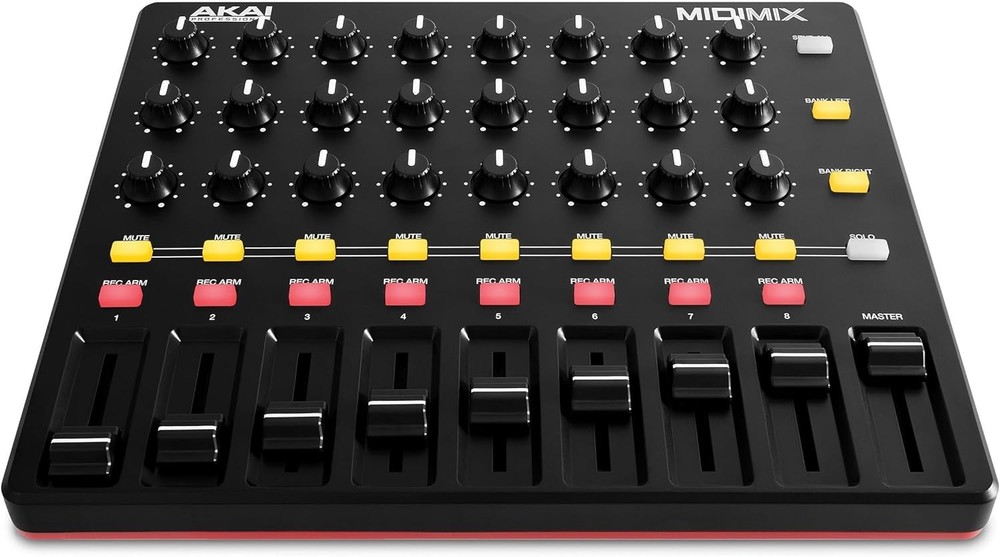 Compact DAW Control Surface with 24 Knobs and 16 Buttons