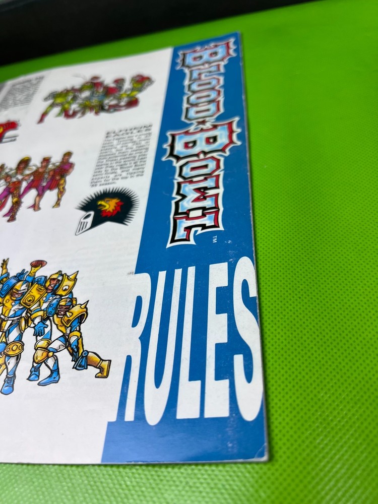 Blood Bowl Games Workshop Rules Book Warhammer