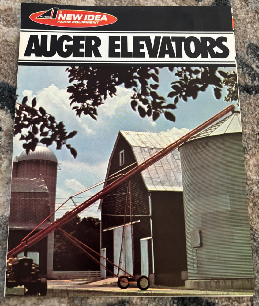 New Idea Auger Elevators For 1976 Brochure AMIL25