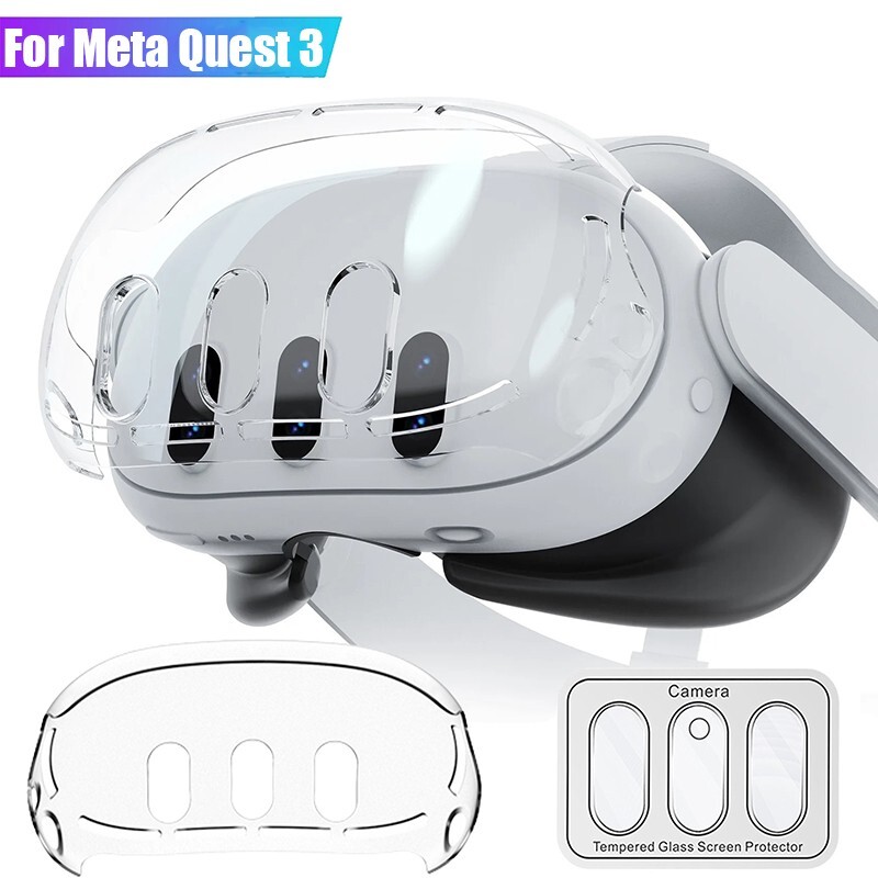 Silicone Transparent Protective Case For Meta Quest 3