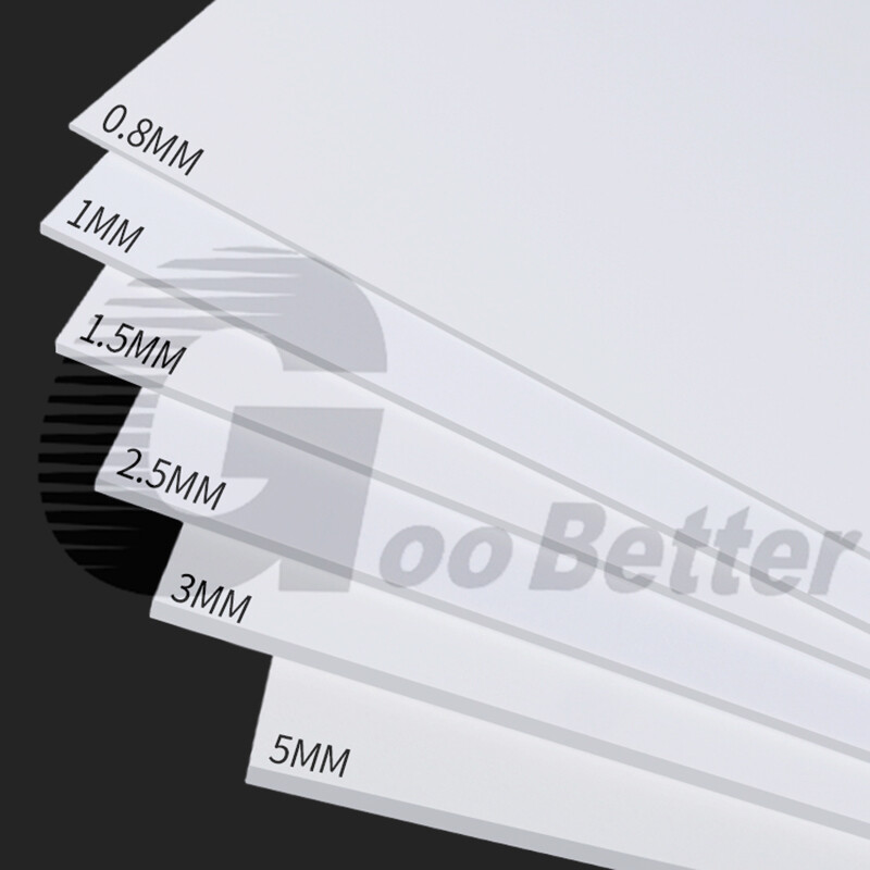 White ABS Plastic Sheet Plastic Plate Board Model Make DIY Thicknesses 0.5mm-5mm