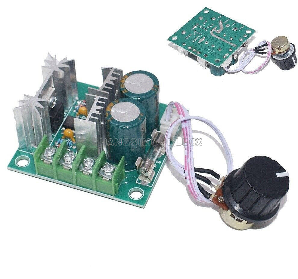 6V-90V DC Motor Speed Controller PWM Power Regulator Governor Switch Soft Start