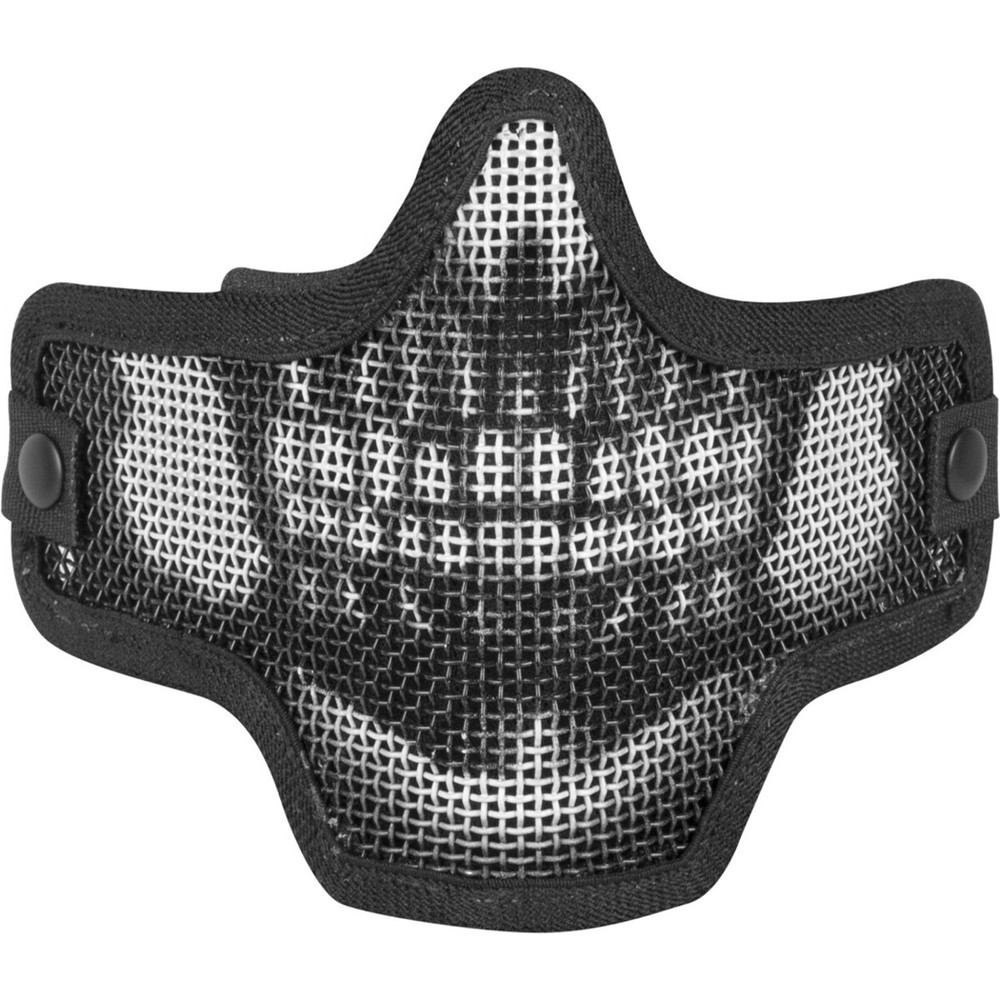 Valken Kilo Wire Mesh Airsoft Mask - Black Skull