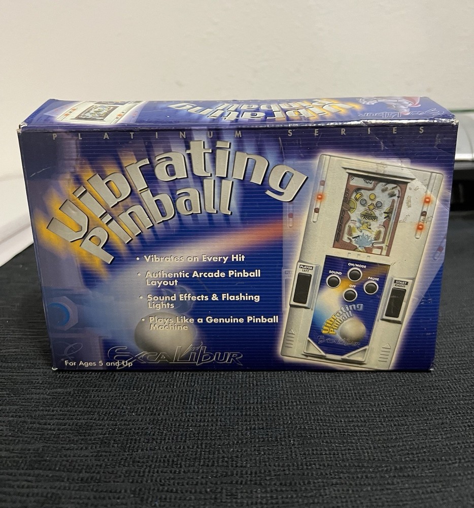 Excalibur Vibrating Pinball Platinum Series