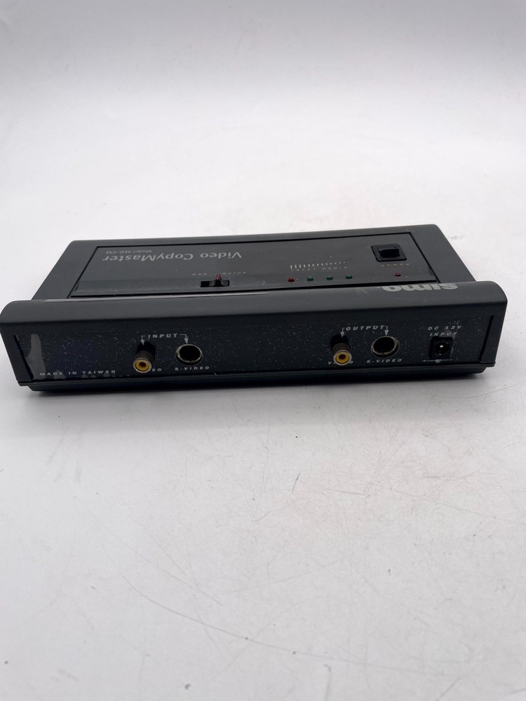 Sima Video CopyMaster SED-CM Compact Automatic Video Enhancer & Duplicator Black
