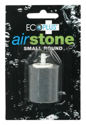 EcoPlus Small Round Air Stone Aerate/Circulate Hydroponics / Fish Tanks