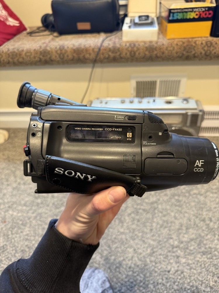 Sony Video 8 Handycam with Carry Bag