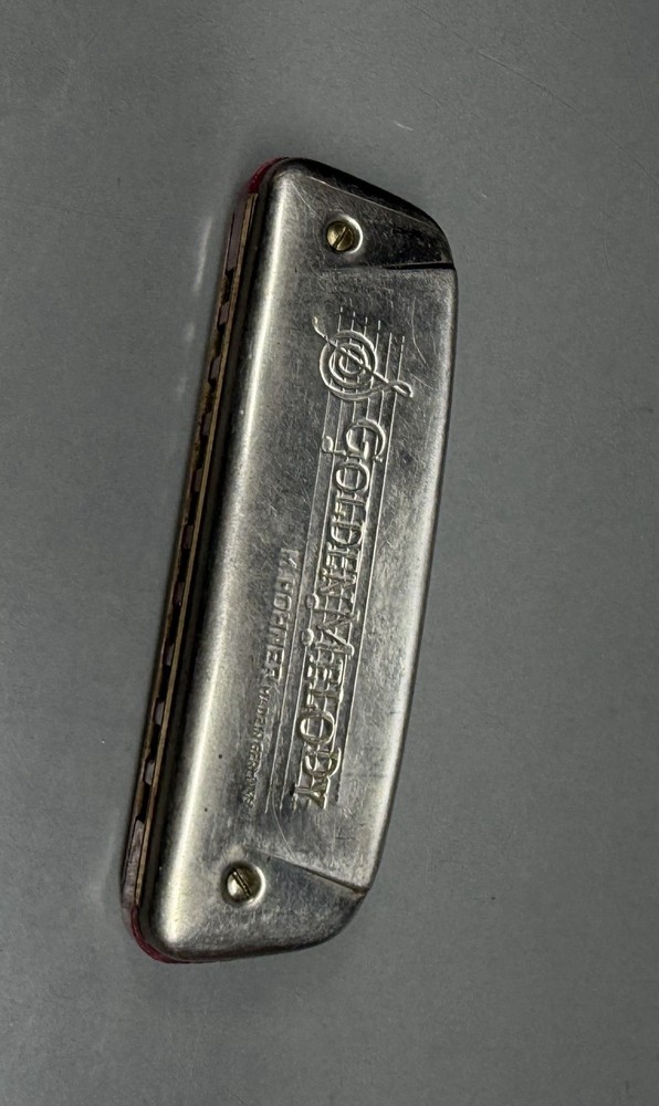 Vintage Hohner Golden Melody Harmonica
