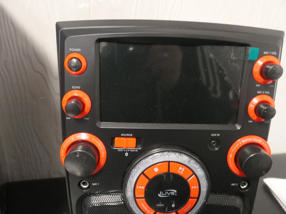 iLIVE IJMB587B Karaoke Party Machine