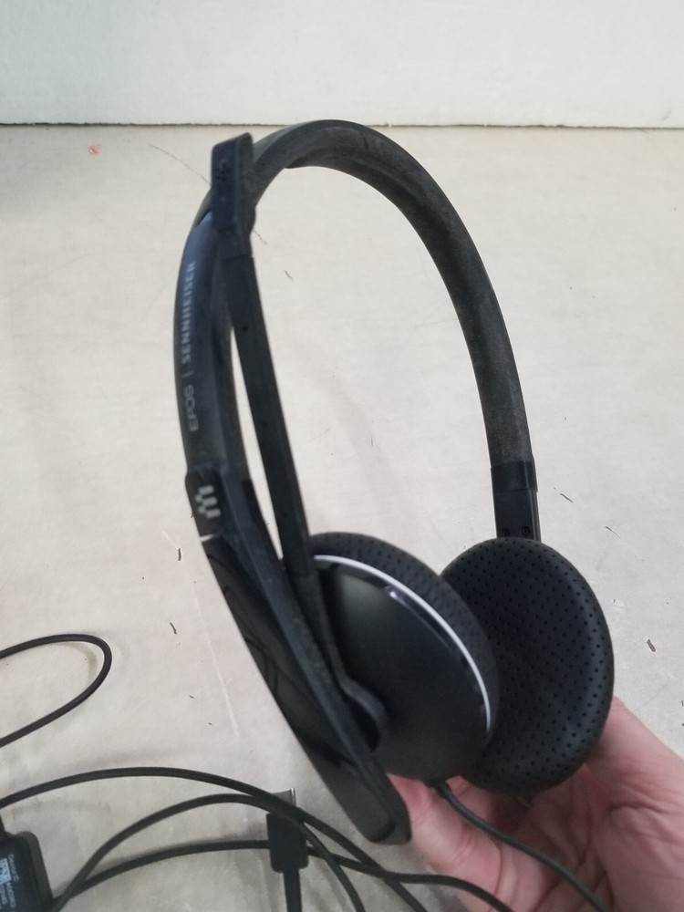 Sennheiser Stereo Wired USB C Headset Black SCGD9 Microphone TESTED