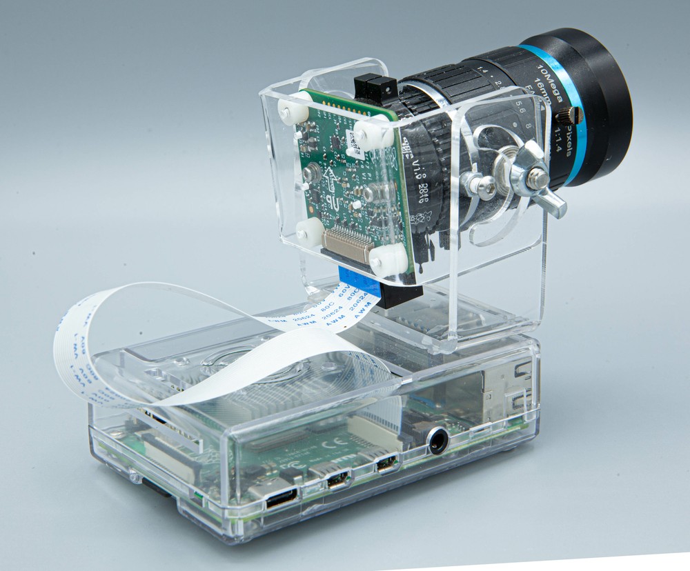 Universal Tilt-Adjustable Mount for Raspberry Pi HQ Camera