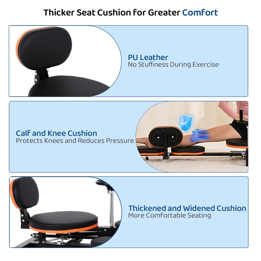 Leg Stretcher,220lbs Heavy Leg Stretch Machine,200° Adjustable Split Machine ...