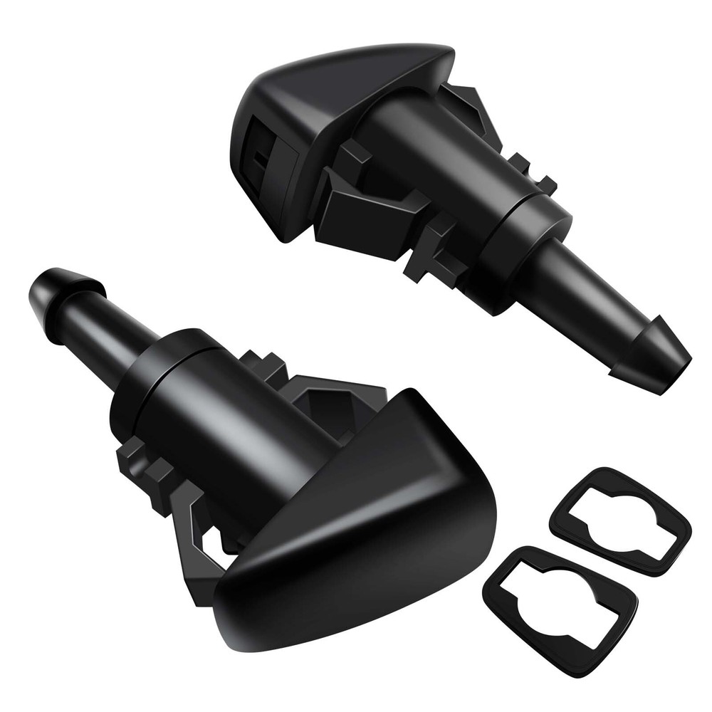 Set /2pcs Windshield Washer Fluid Spray Nozzle For Dodge Grand Caravan 2008-2017