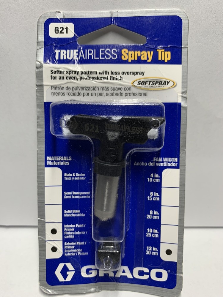 GRACO TRUAIRLESS SPRAY TIP 621