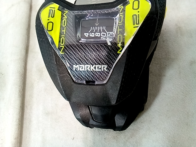 Marker vMotion 12 GW Toe Plate Black/Yellow