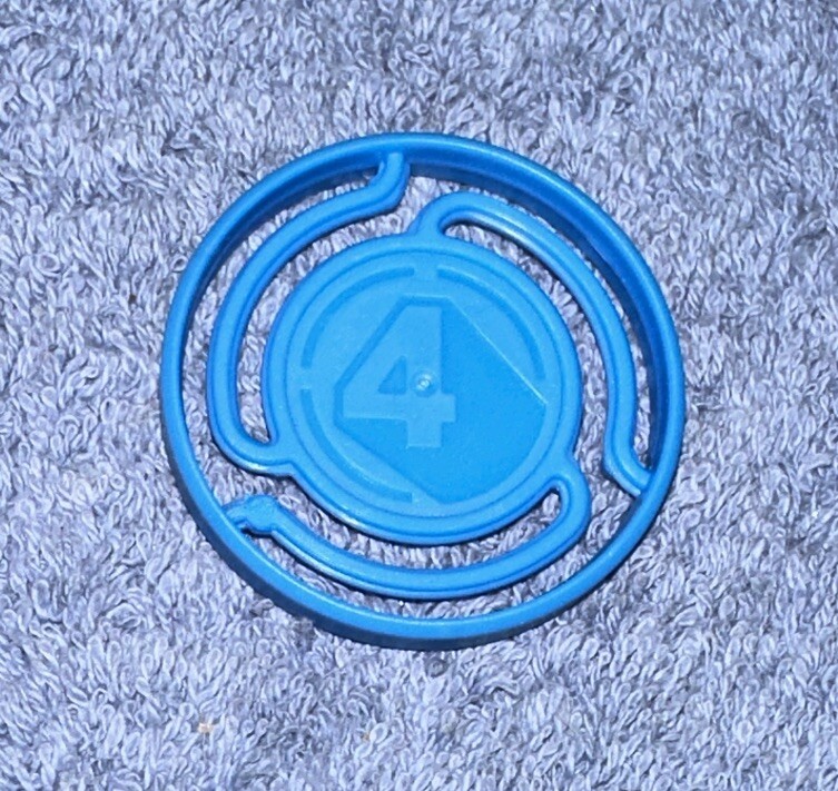 2020 Hasbro Connect 4 Four Blast Powered By Nerf Replacement Disc Blue