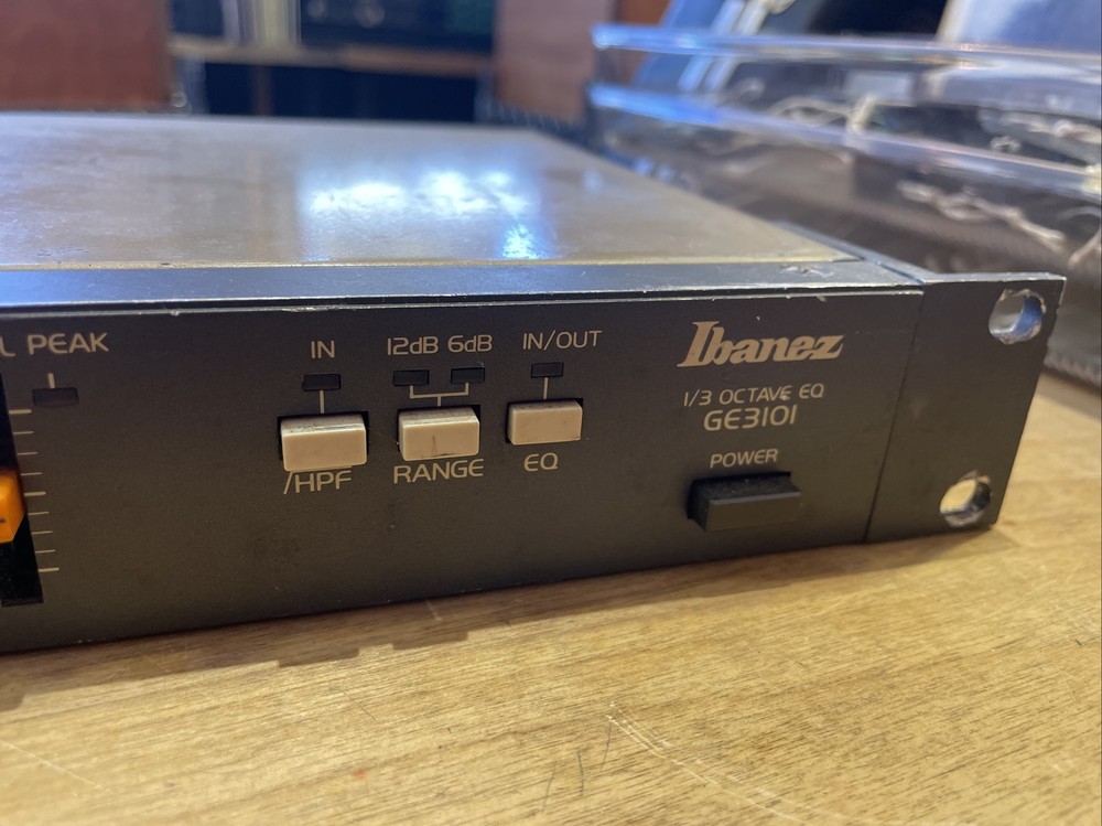 Ibanez GE3101 One Third Octave 31 Band Graphic Equalizer Rack Studio Stage