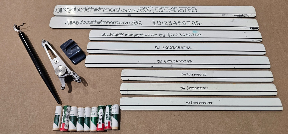 Keuffel & Esser Leroy Lettering Set