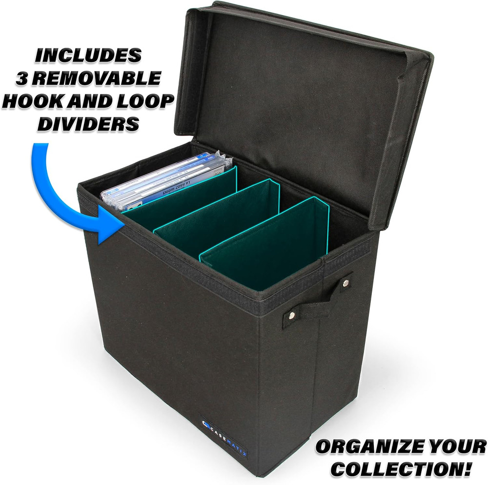 Graded Comic Book Storage Case Fits up to 28 CGC Graded Comics, Lightweight Comi
