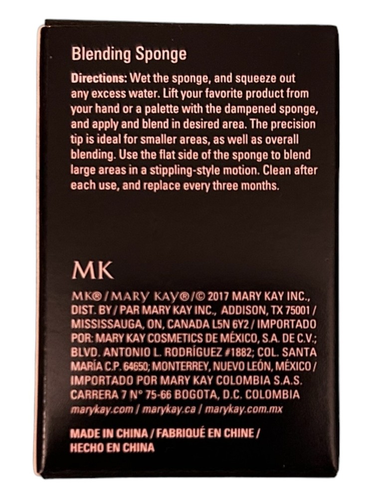Mary Kay BLENDING SPONGE Reusable NIB Precision Application & Blending