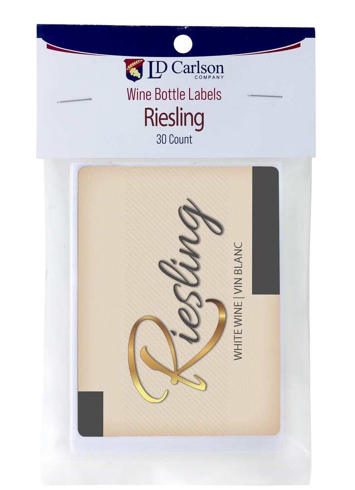Riesling Wine Labels 30/Pack Varietal Collection