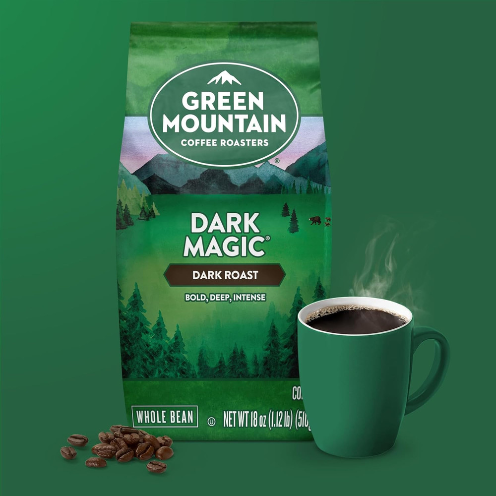 Dark Magic, Whole Bean Coffee, Bagged 18 Oz