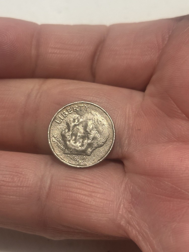 2013 Roosevelt dime error coin