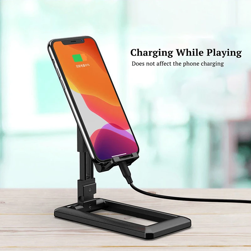 Adjustable Phone Tablet Desktop Stand Desk Holder Mount Cradle For iPad iPhone