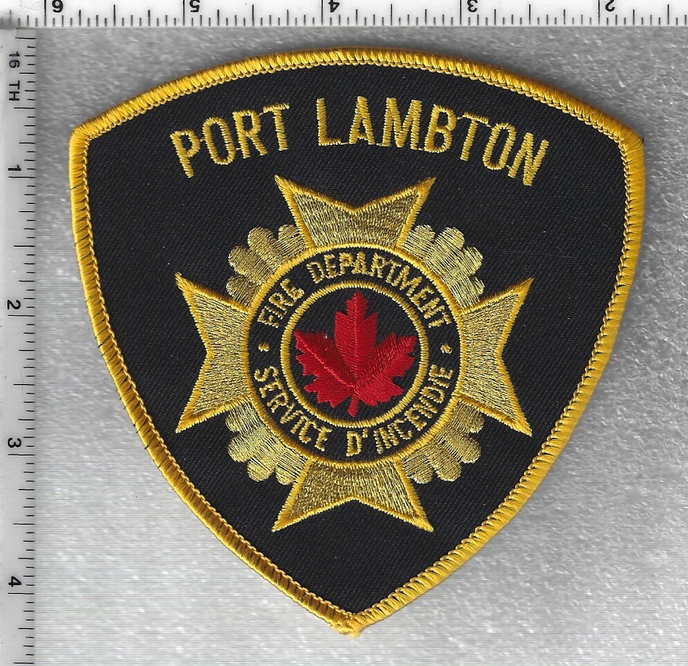 Port Lambton Fire Department  (Ontario, Canada)  Shoulder Patch