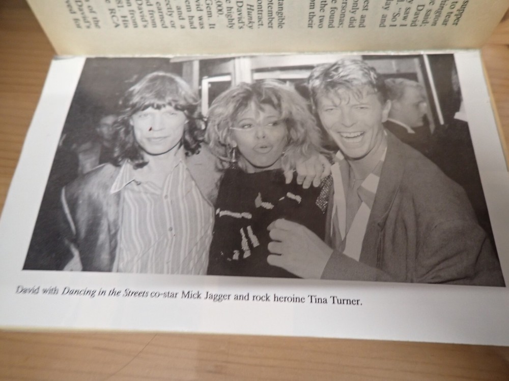 DAVID BOWIE - ALIAS DAVID BOWIE - PAPERBACK by GILLMAN - 1987