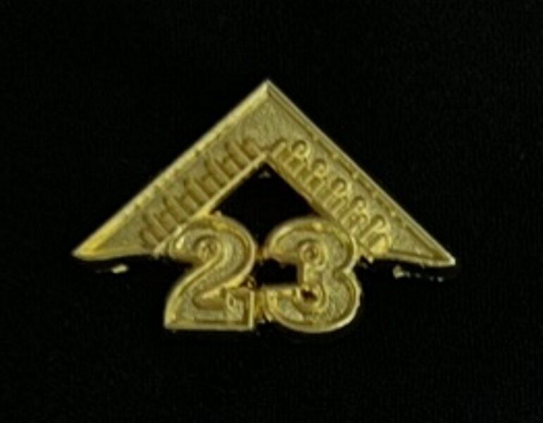 Masonic Master's Lapel Pin 2023 (WMP-23)