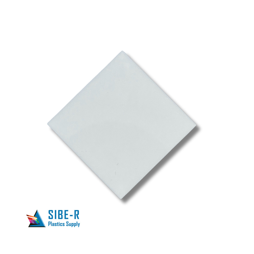 (10-Pack) Acrylic Plastic Circle Disc - 1/8" Thick - Opaque White - 3" Diameter