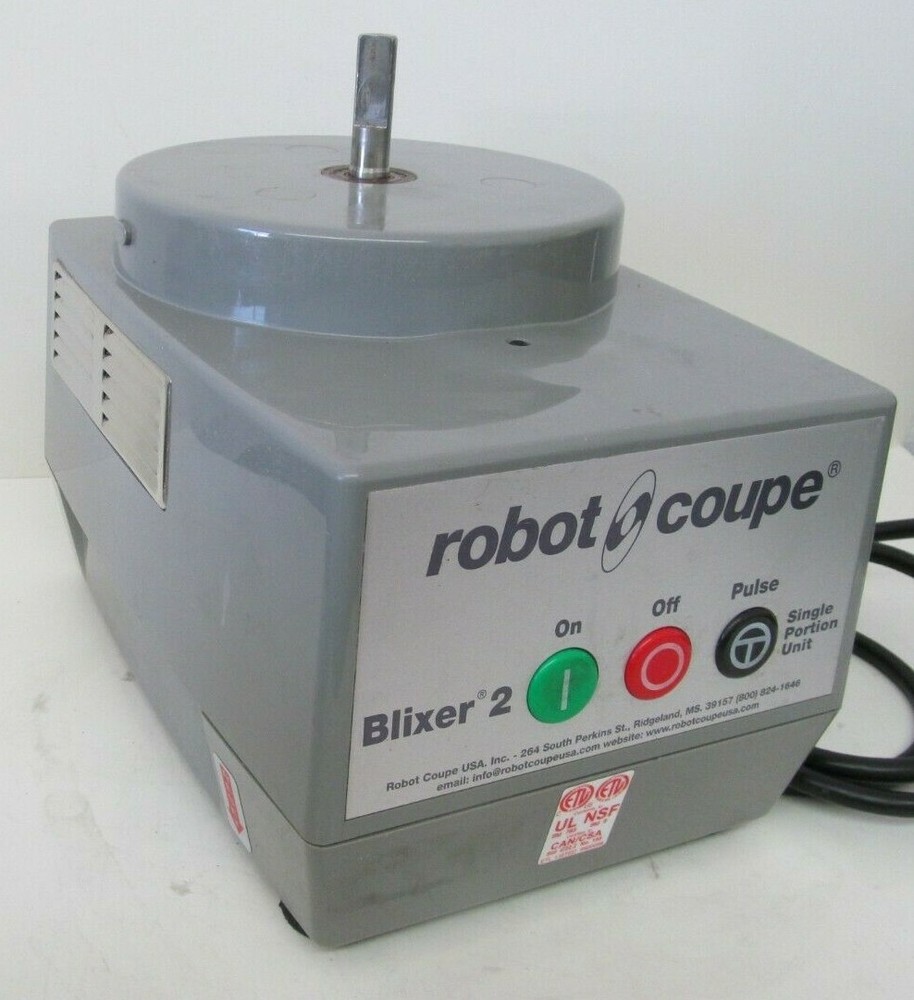 Robot Coupe Blixer 2 Food Processor Single Portion Unit w/ Lid