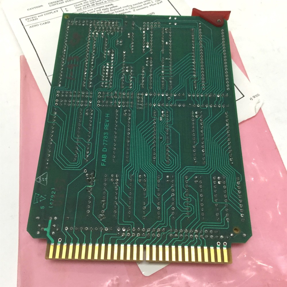 EMC D-8001 CPU Card Control Board for MPR E-Scan Microprocessor Refractometer