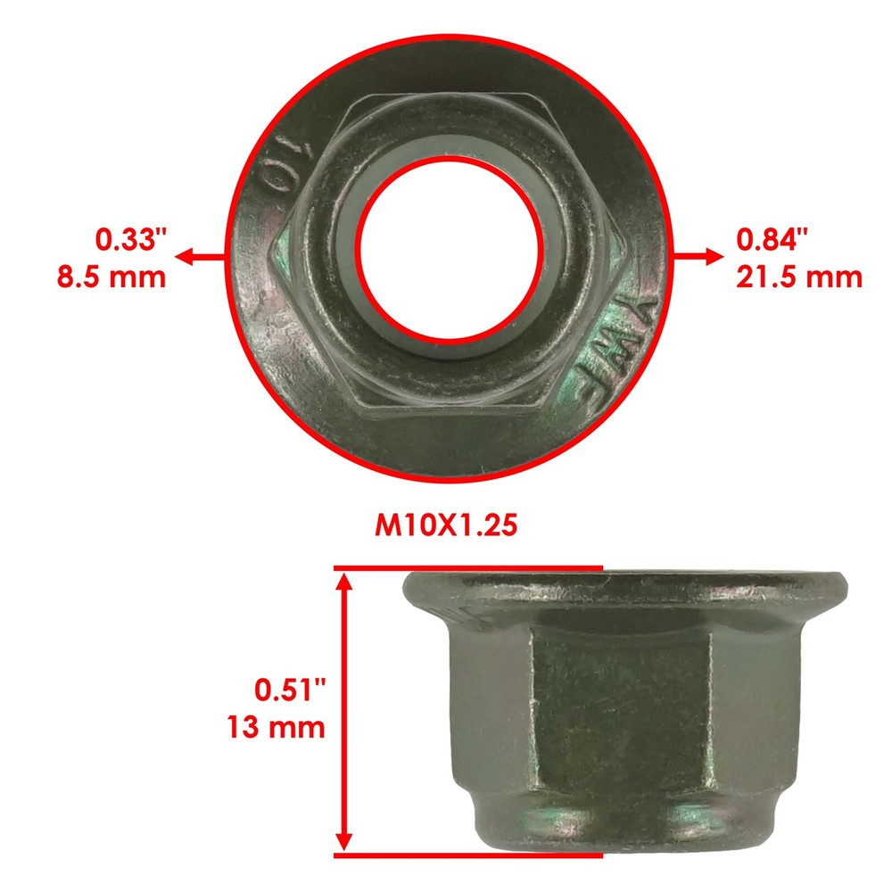 Rear Upper Outer A-Arm Outer Bushing Kit for Polaris 1018188-458