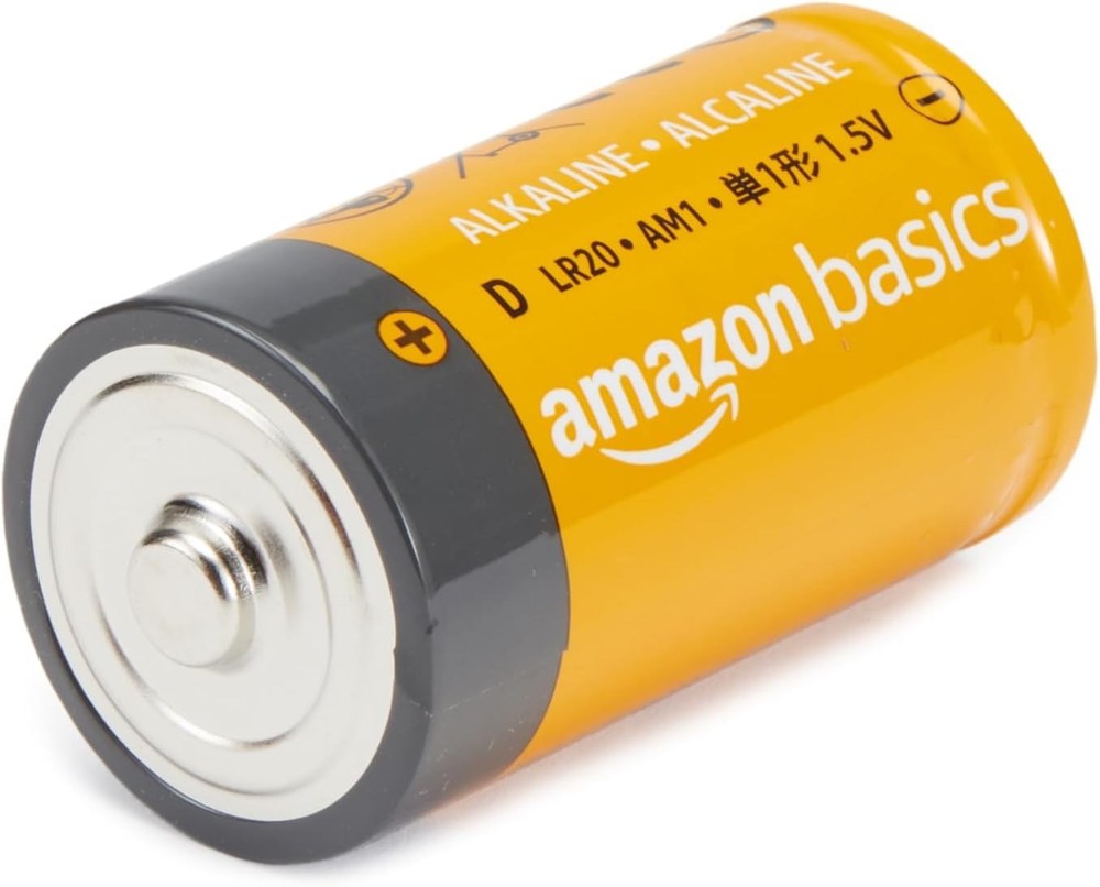 Amazon Basics 96 count - D Cell Alkaline Batteries, 1.5 Volt Exp 2030