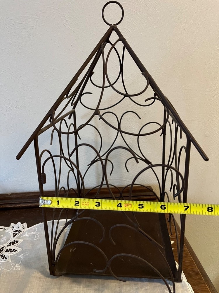 Metal Decorative Birdhouse