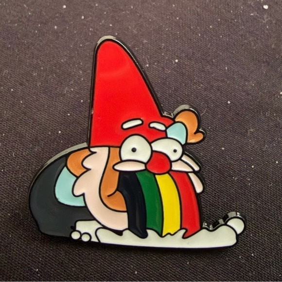 Gravity Falls Shmebulock Gnome Enamel Pin